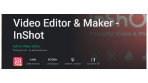 Best YouTube Editing Application #1- vn editor #2- inshots #3- kinemaster